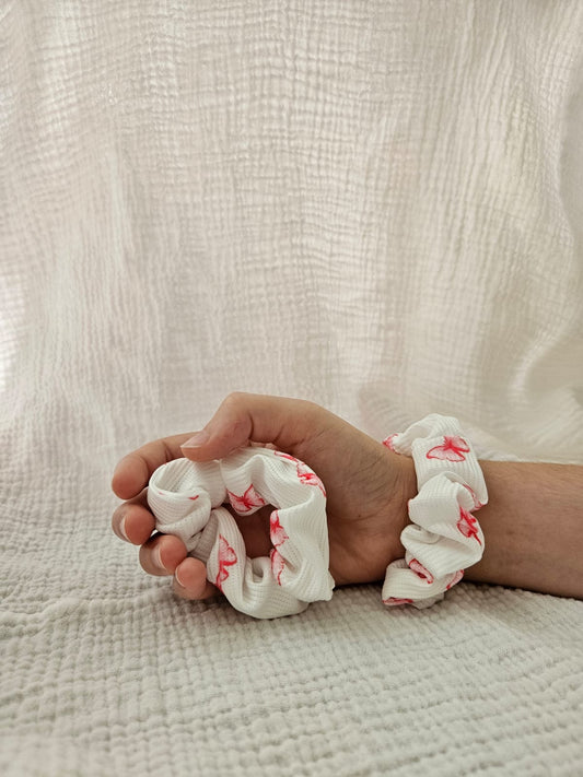 Butterfly Kiss – Scrunchie mit Schmetterlingen